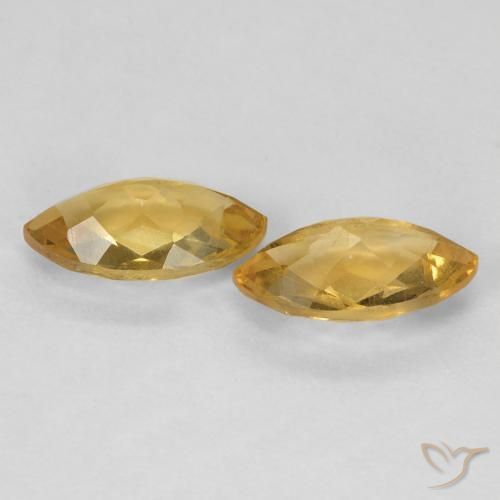 1.82 ct natürliche Golden Citrin-Edelsteine, Marquise, VS