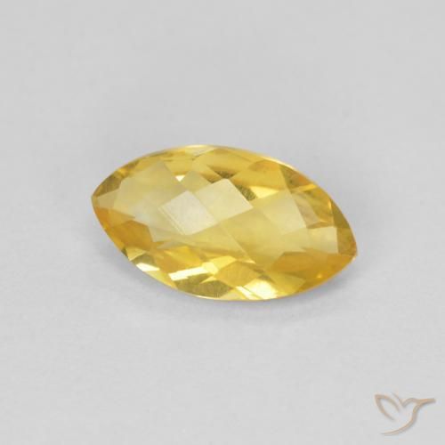 9,17 ctw natürlicher gold-orange Citrin, Marquise, VS