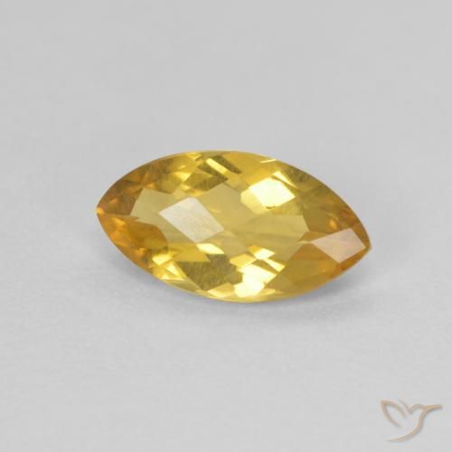 9,17 ctw natürlicher Mittleres Gold Citrin, Marquise, VVS-VS
