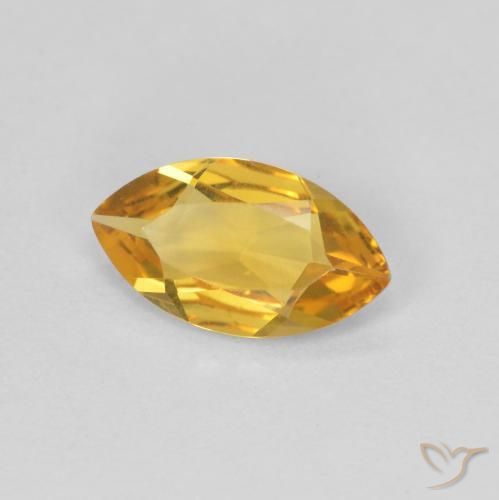 9,17 ctw natürlicher Golden Citrin, Marquise, VVS-VS