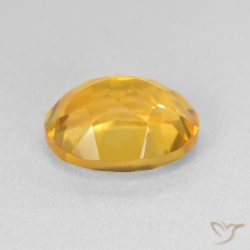9,17 ctw natürlicher Helles Gold Citrin, Oval, VS
