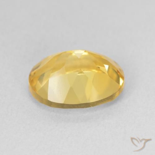 9,17 ctw natürlicher Golden Citrin, Oval, VS