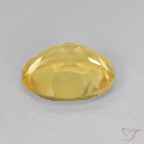 9,17 ctw natürlicher Mittelgold Citrin, Oval, VS