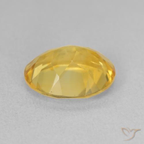 9,17 ctw natürlicher gold-orange Citrin, Oval, VS