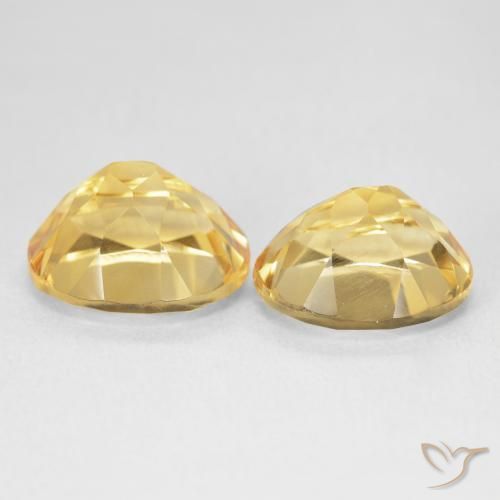 7.30 ct natürliche Tiefes Gold Citrin-Edelsteine, Oval, VVS-VS