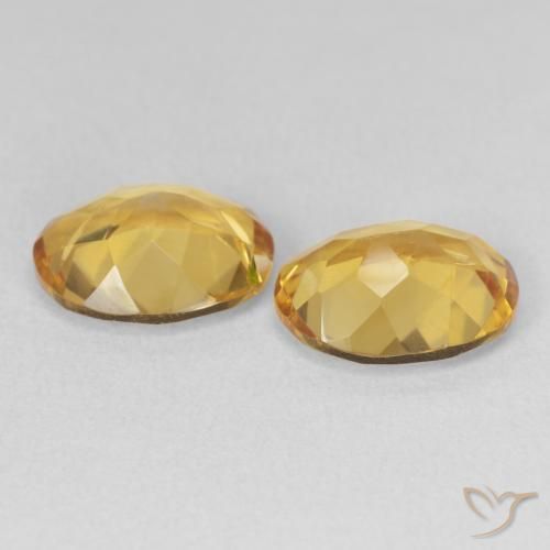 5.86 ct natürliche Golden Citrin-Edelsteine, Oval, VS