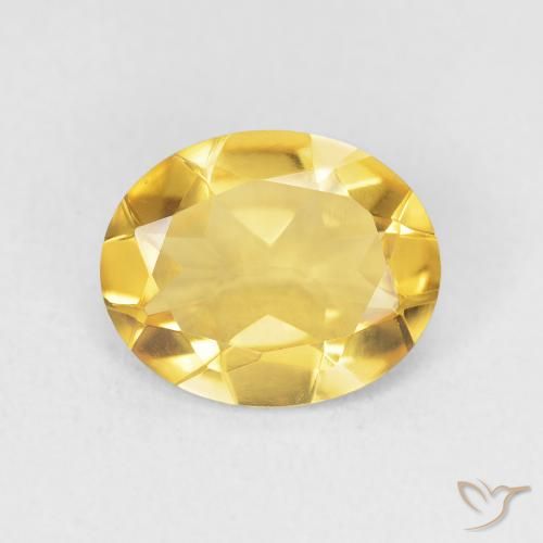 2.71ct Natürlicher Golden Citrin, Oval, VVS