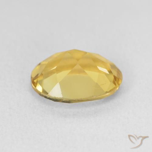 9,17 ctw natürlicher Tiefes Gold Citrin, Oval, VS