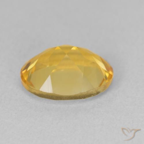 9,17 ctw natürlicher Mittelgold Citrin, Oval, VS