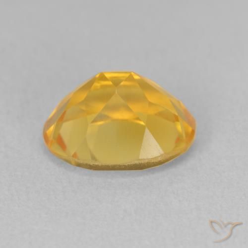 9,17 ctw natürlicher Helles Gold Citrin, Oval, VS