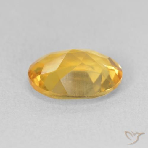 9,17 ctw natürlicher Tiefes Gold Citrin, Oval, VS