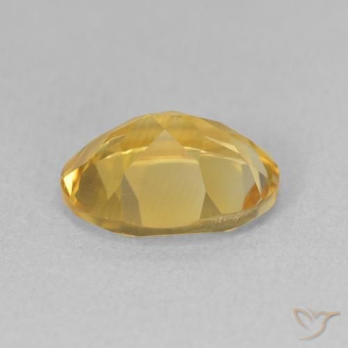 9,17 ctw natürlicher Golden Citrin, Oval, VS