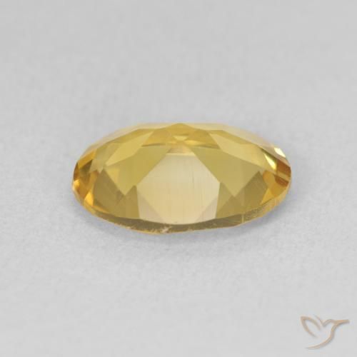 9,17 ctw natürlicher Golden Citrin, Oval, VS