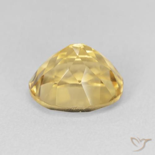 9,17 ctw natürlicher gold-orange Citrin, Oval, VVS-VS
