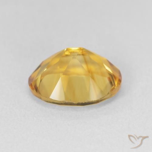 9,17 ctw natürlicher Helles Gold Citrin, Oval, VVS-VS