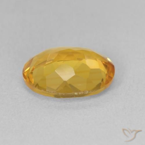 9,17 ctw natürlicher Helles Gold Citrin, Oval, VVS