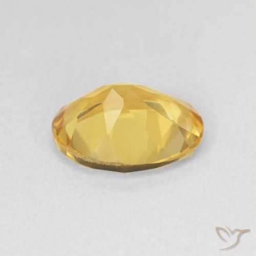 9,17 ctw natürlicher Golden Citrin, Oval, VVS