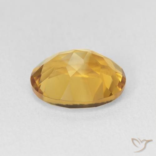 9,17 ctw natürlicher Golden Citrin, Oval, VVS
