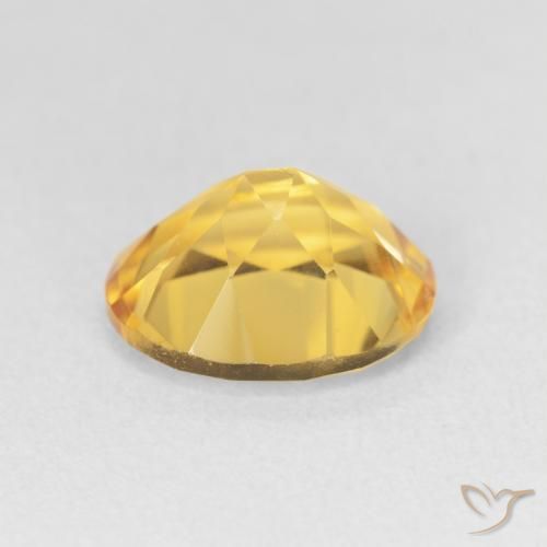 9,17 ctw natürlicher Helles Gold Citrin, Oval, VVS