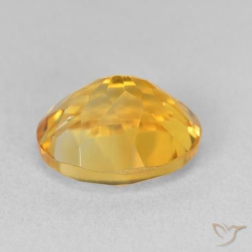 9,17 ctw natürlicher Mittleres Gold Citrin, Oval, VVS-VS