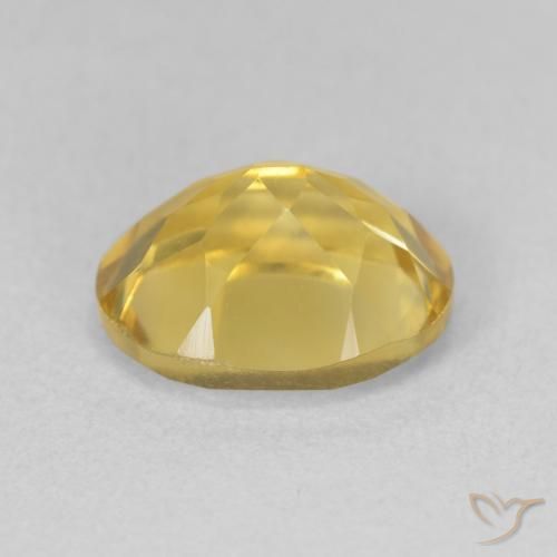 9,17 ctw natürlicher gold-orange Citrin, Oval, VVS-VS