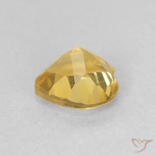 9,17 ctw natürlicher Golden Citrin, Herz, VVS