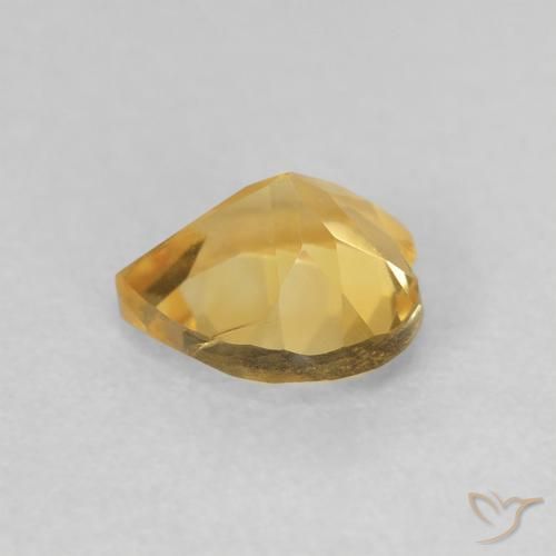 9,17 ctw natürlicher Mittleres Gold Citrin, Herz, VVS