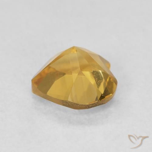 9,17 ctw natürlicher Mittleres Gold Citrin, Herz, VVS