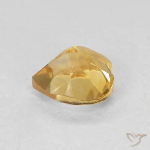 9,17 ctw natürlicher Golden Citrin, Herz, VVS