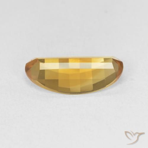 9,17 ctw natürlicher gold-orange Citrin, Oval, VVS