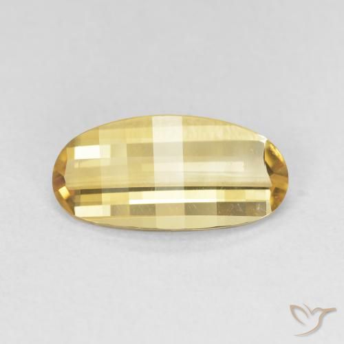 2.40ct Natürlicher Golden Citrin, Oval, VVS