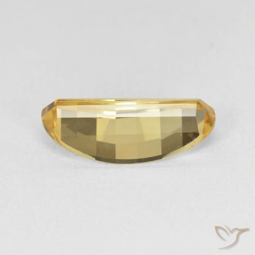 9,17 ctw natürlicher Golden Citrin, Oval, VVS