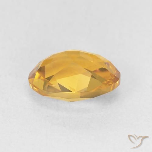 9,17 ctw natürlicher Mittleres Gold Citrin, Oval, VVS