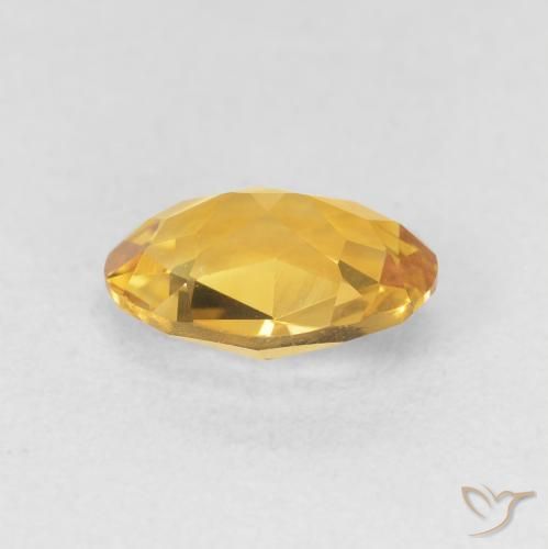 9,17 ctw natürlicher Golden Citrin, Oval, VVS