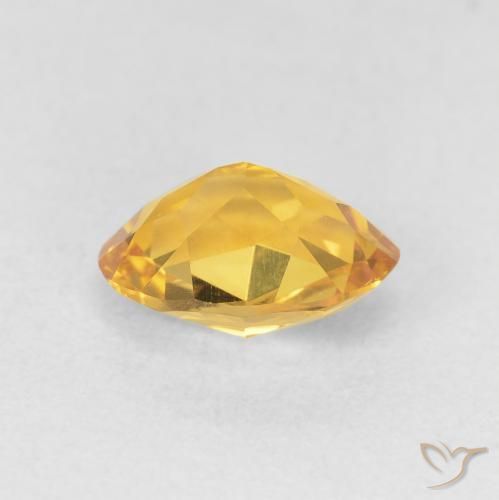 9,17 ctw natürlicher Golden Citrin, Oval, VVS