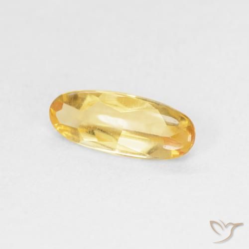 9,17 ctw natürlicher Mittleres Gold Citrin, Oval, Transparent