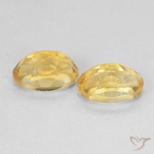 1.06 ct natürliche Golden Citrin-Edelsteine, Oval, VS