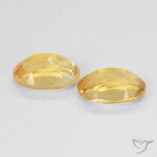 0.90 ct natürliche Golden Citrin-Edelsteine, Oval, VVS-VS
