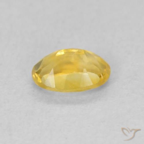 9,17 ctw natürlicher gold-orange Citrin, Oval, VVS-VS
