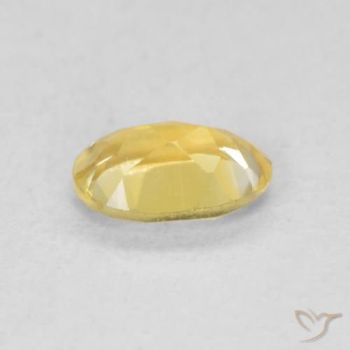 9,17 ctw natürlicher Mittelgold Citrin, Oval, VVS-VS