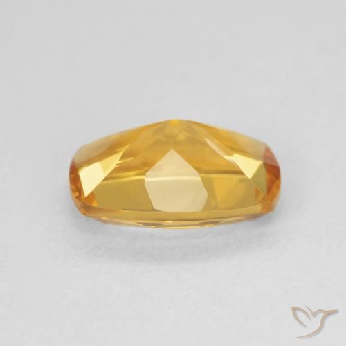 9,17 ctw natürlicher Medium Light-Golden Citrin, Kissen, VVS