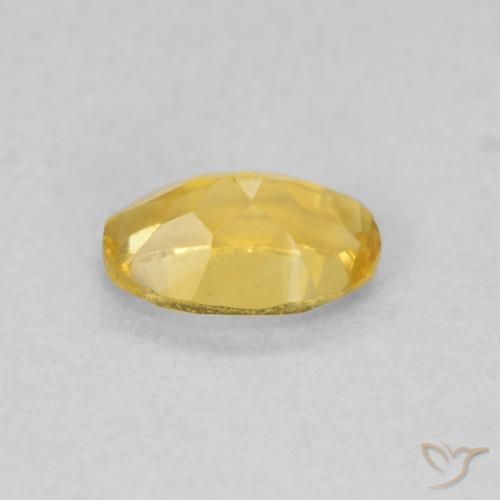 9,17 ctw natürlicher Golden Citrin, Oval, VVS-VS
