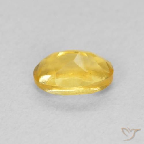 9,17 ctw natürlicher gold-orange Citrin, Oval, VVS