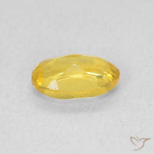 9,17 ctw natürlicher Mittelgold Citrin, Oval, VVS-VS