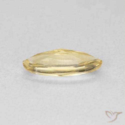 9,17 ctw natürlicher Golden Citrin, Oval, Transparent