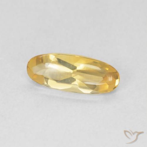 9,17 ctw natürlicher Mittleres Gold Citrin, Oval, Transparent