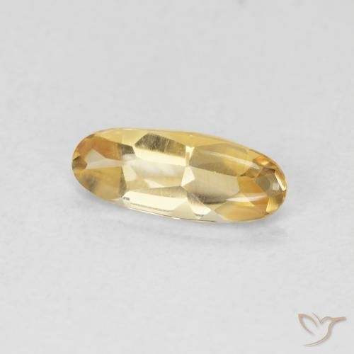 9,17 ctw natürlicher Mittleres Gold Citrin, Oval, Transparent
