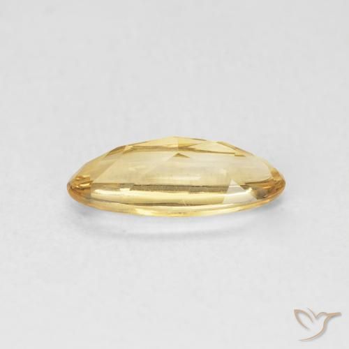 9,17 ctw natürlicher Mittleres Gold Citrin, Oval, Transparent
