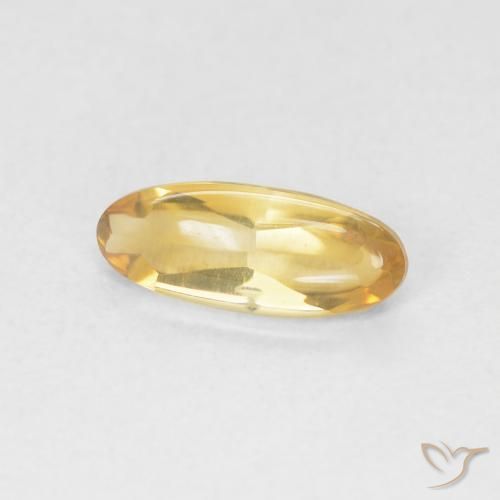 9,17 ctw natürlicher Mittleres Gold Citrin, Oval, Transparent
