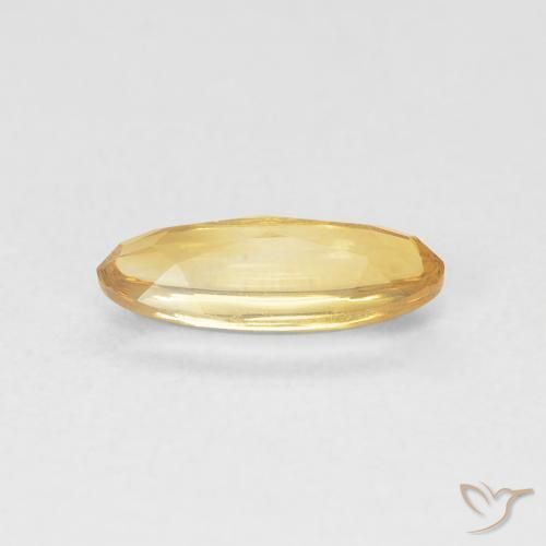 9,17 ctw natürlicher Mittleres Gold Citrin, Oval, Transparent